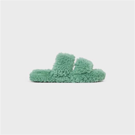 celine slides men|Celine fur sandals buy online.